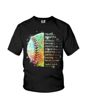 God says you are Youth T-Shirt tile