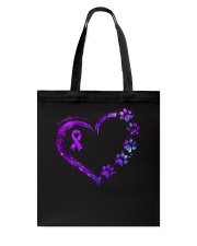 Paws for the cure Tote Bag tile