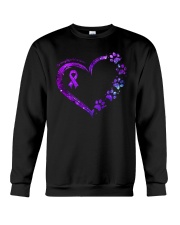 Paws for the cure Crewneck Sweatshirt tile