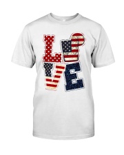 Love Independence Day Classic T-Shirt tile
