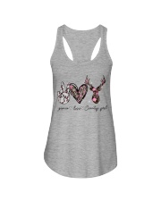 Peace Love Country Girl Ladies Flowy Tank tile