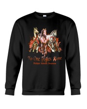No one fights alone Crewneck Sweatshirt tile