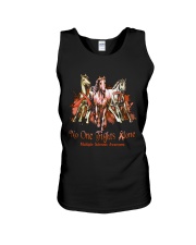 No one fights alone Unisex Tank tile