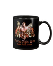 No one fights alone Mug tile