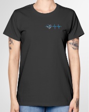 Back the blue Ladies T-Shirt garment-tshirt-ladies-front-01