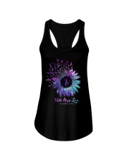 Faith hope love Ladies Flowy Tank tile