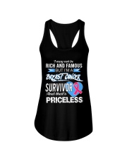 I may not be rich and famous Ladies Flowy Tank tile