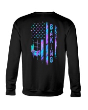 Baking American flag Crewneck Sweatshirt tile