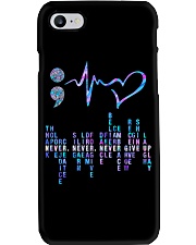 Never ever give up Phone Case tile