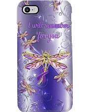 I will remember for you Metal pattern print Phone Case i-phone-8-case