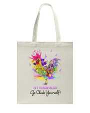 Go cluck yourself Tote Bag tile