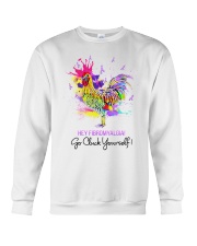 Go cluck yourself Crewneck Sweatshirt tile