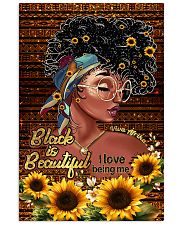 Black is beautiful 11x17 Poster front