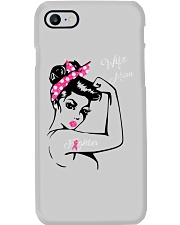 Wife mom fighter Phone Case tile