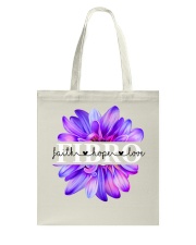 Faith - Hope - Love Tote Bag tile