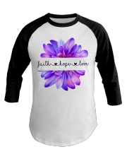 Faith - Hope - Love Baseball Tee tile