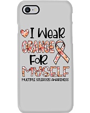 I wear orange Phone Case tile