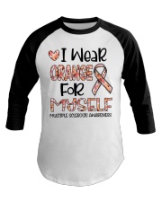 I wear orange Baseball Tee tile