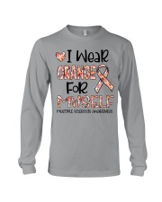 I wear orange Long Sleeve Tee tile