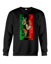 Peace Love Juneteenth Crewneck Sweatshirt tile