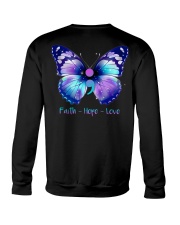 Faith hope love Crewneck Sweatshirt tile