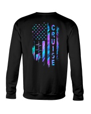 Cruise American flag Crewneck Sweatshirt tile