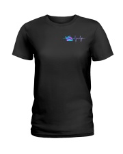 Cruise American flag Ladies T-Shirt front