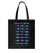 Types of sharks Tote Bag tile