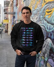 Types of sharks Crewneck Sweatshirt lifestyle-unisex-sweatshirt-front-2