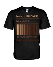 It costs nothing to be a nice person V-Neck T-Shirt tile