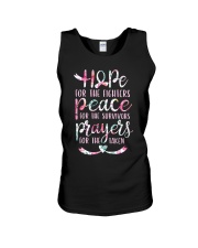 Hope for the fighter Unisex Tank tile