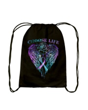 Choose life Drawstring Bag tile
