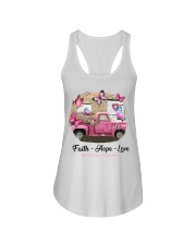Faith hope love Ladies Flowy Tank tile