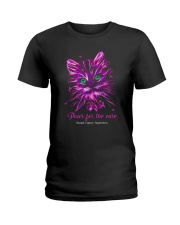 Paws for the cure Ladies T-Shirt tile