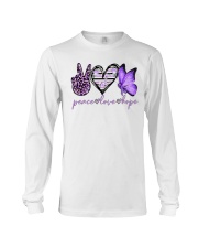 Peace love hope Long Sleeve Tee tile
