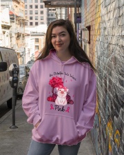 In october we wear pink Hooded Sweatshirt lifestyle-unisex-hoodie-front-1