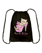 Paws for the cure Drawstring Bag tile