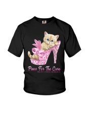 Paws for the cure Youth T-Shirt tile