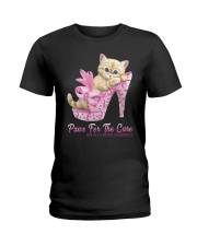 Paws for the cure Ladies T-Shirt tile