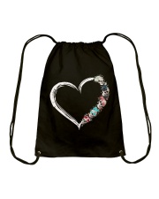 I love skulls Drawstring Bag tile