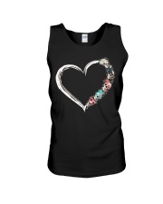I love skulls Unisex Tank tile