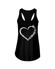 I love skulls Ladies Flowy Tank tile
