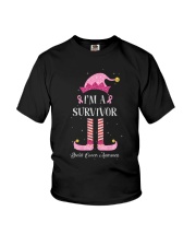 I'm A Survivor Christmas Youth T-Shirt tile