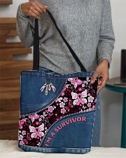 I'm a survivor All-over Tote aos-all-over-tote-lifestyle-front-10