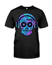 Sugarskull DJ Table Classic T-Shirt front
