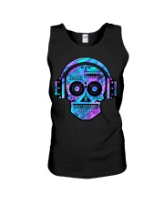 Sugarskull DJ Table Unisex Tank tile