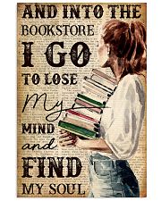 And into the book store 11x17 Poster front