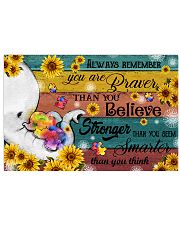 Always remember you are 17x11 Poster front