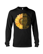 God says you are Long Sleeve Tee tile