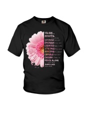 God says you are Youth T-Shirt tile